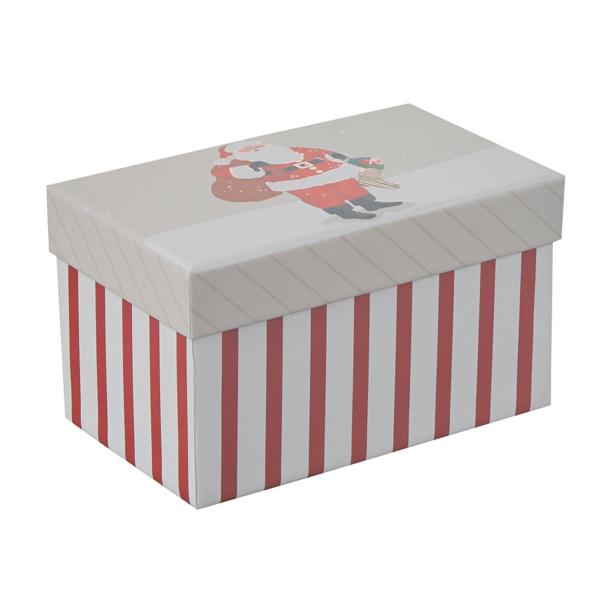 Christmas Santa Winter Scene Nested Gift Box, 2XS