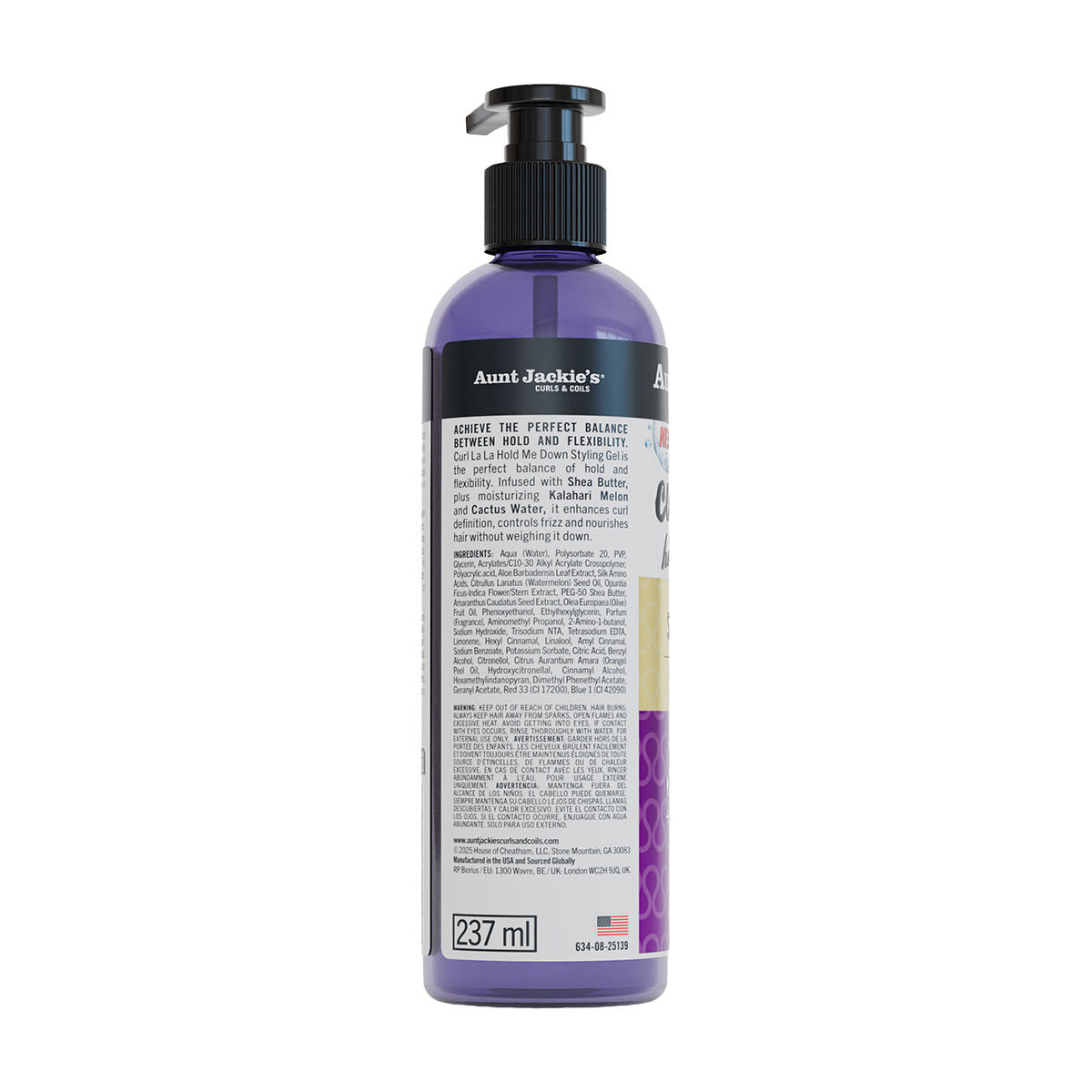Buy Aunt Jackie's Curl La La Hold Me Down Styling Gel, 8 fl oz