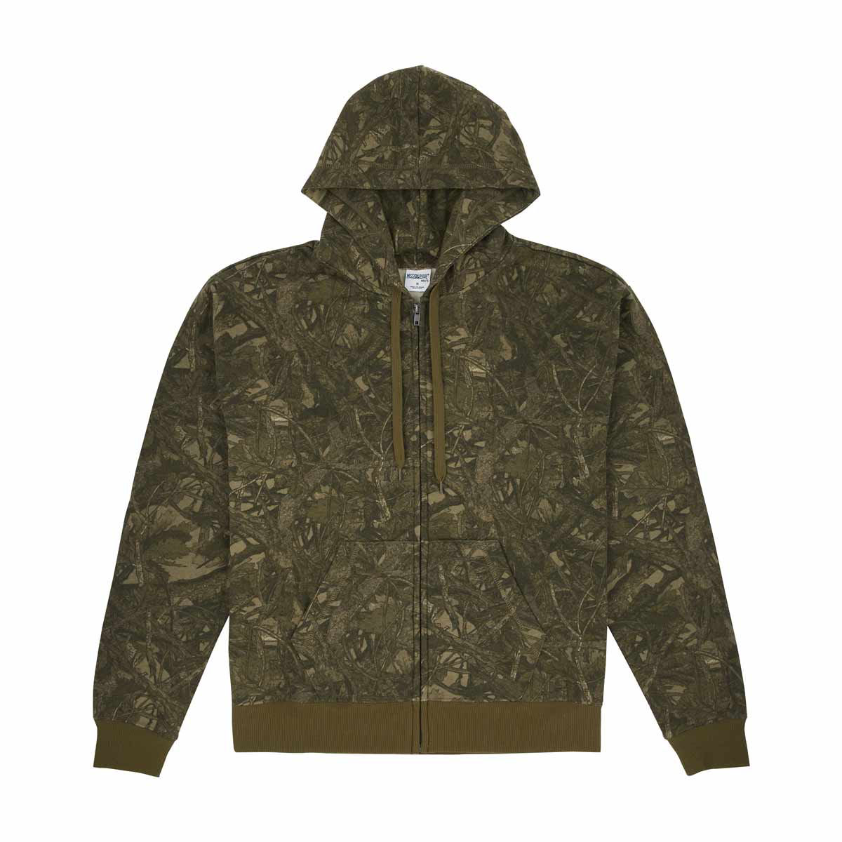 Mission Ridge Men's Realtree Camouflage Full-Zip Hooded Sweatshirt, Medium