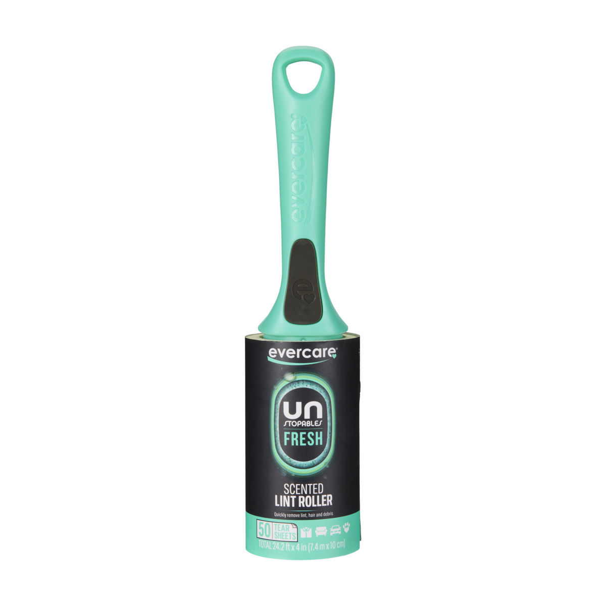 Evercare with Unstopables Fresh Scented Lint Roller, 50 Sheets