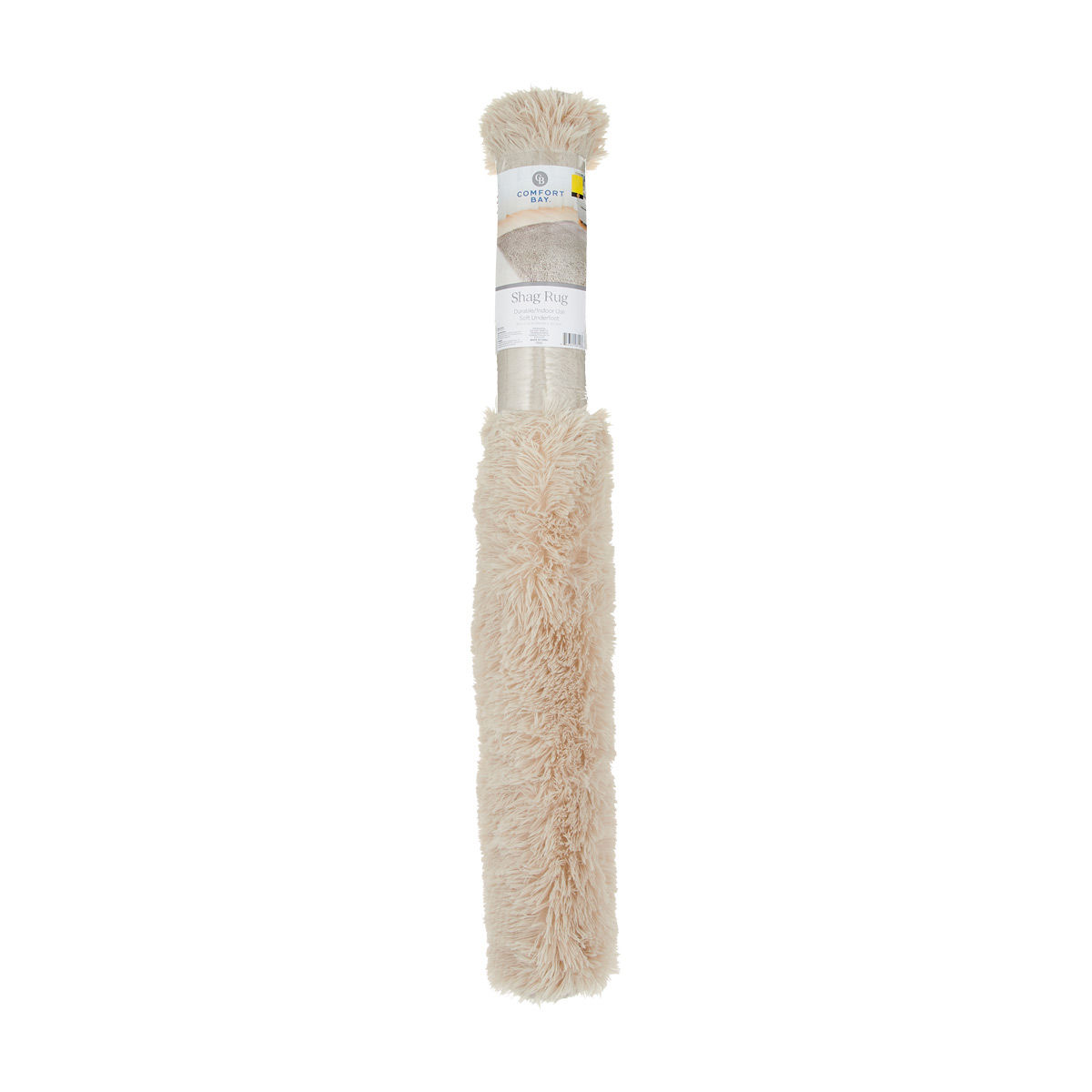Comfort Bay Ivory Shag Rug