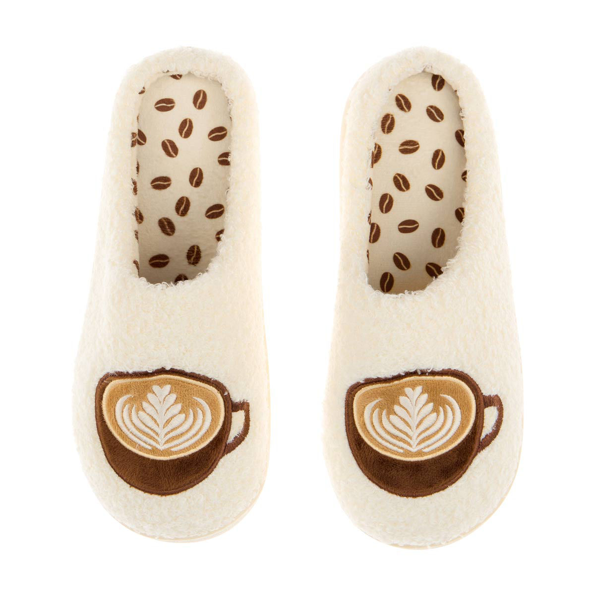 Cozy Latte Slippers, Medium