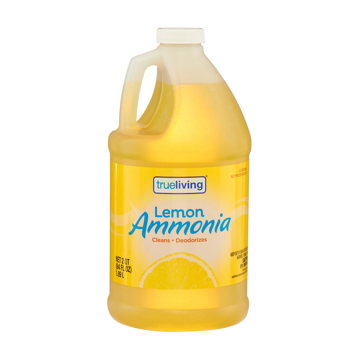True Living Lemon Ammonia Cleaner, 64 fl oz