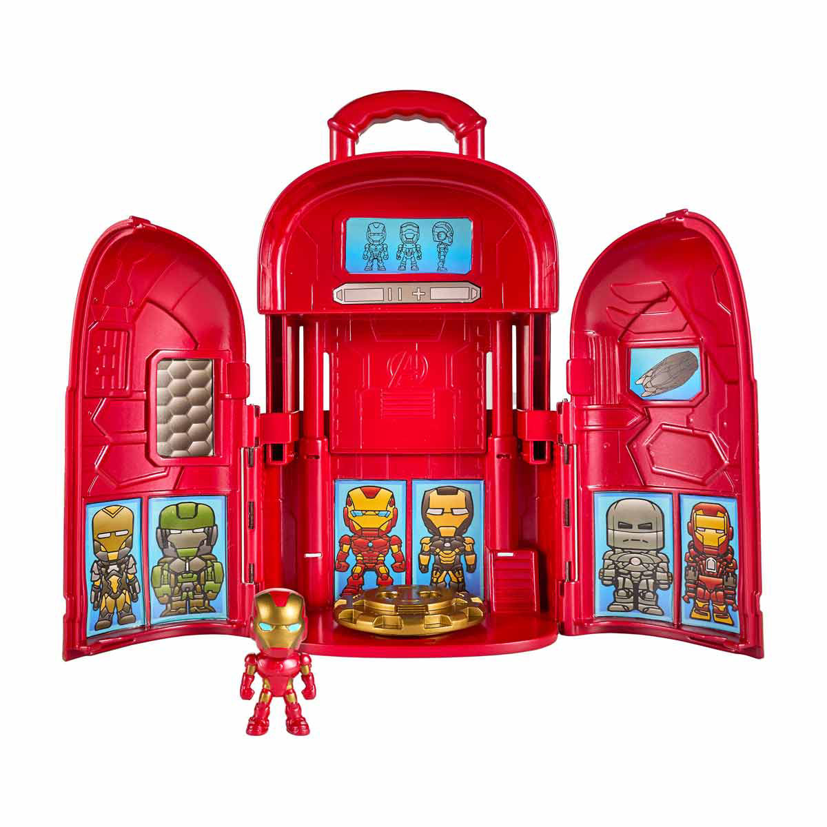 Marvel Battle Vault Playset with Action Figure, 2 Assorted Characters