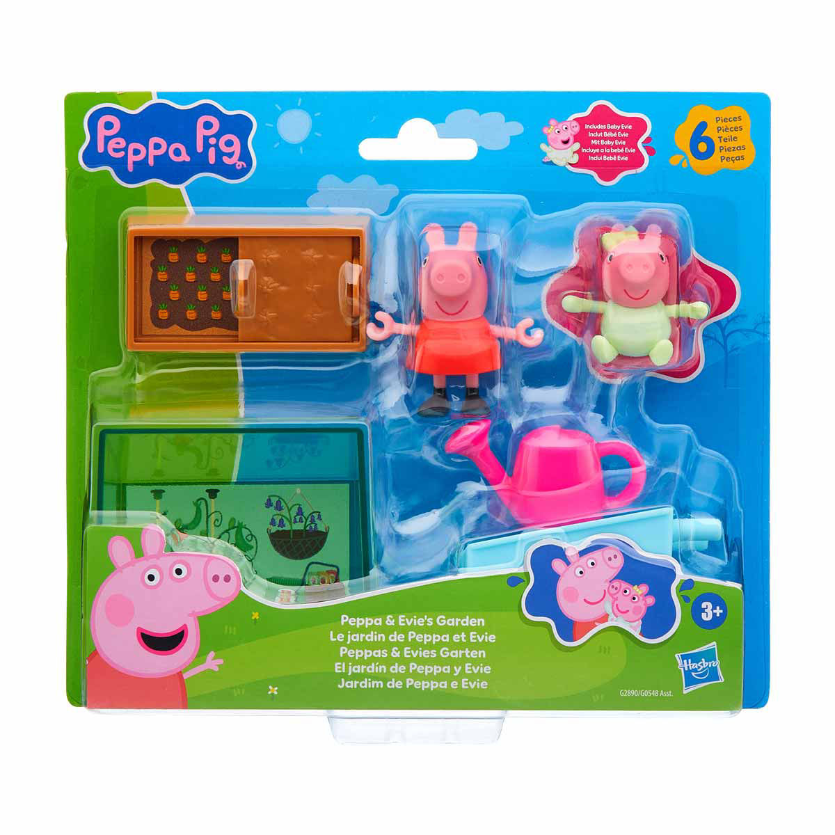 Hasbro Peppa Pig Garden Party Playset, 6 pc
