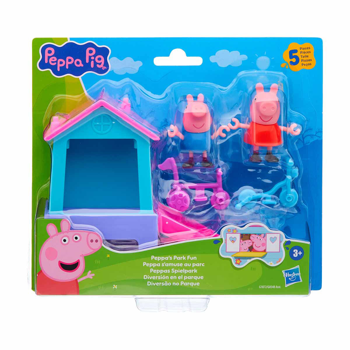 Hasbro Peppa Pig Park Fun Playset, 5 pc