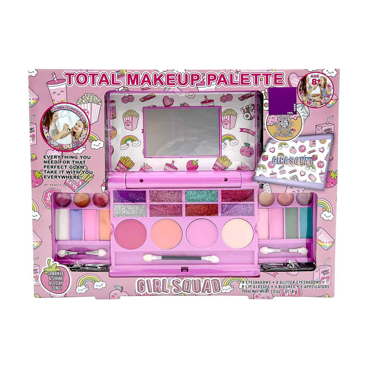 My Beauty Spot Girl Squad Total Makeup Palette, 1.12 oz