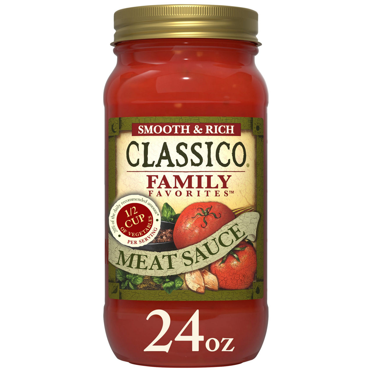 Classico Family Favorites Meat Sauce, 24 oz