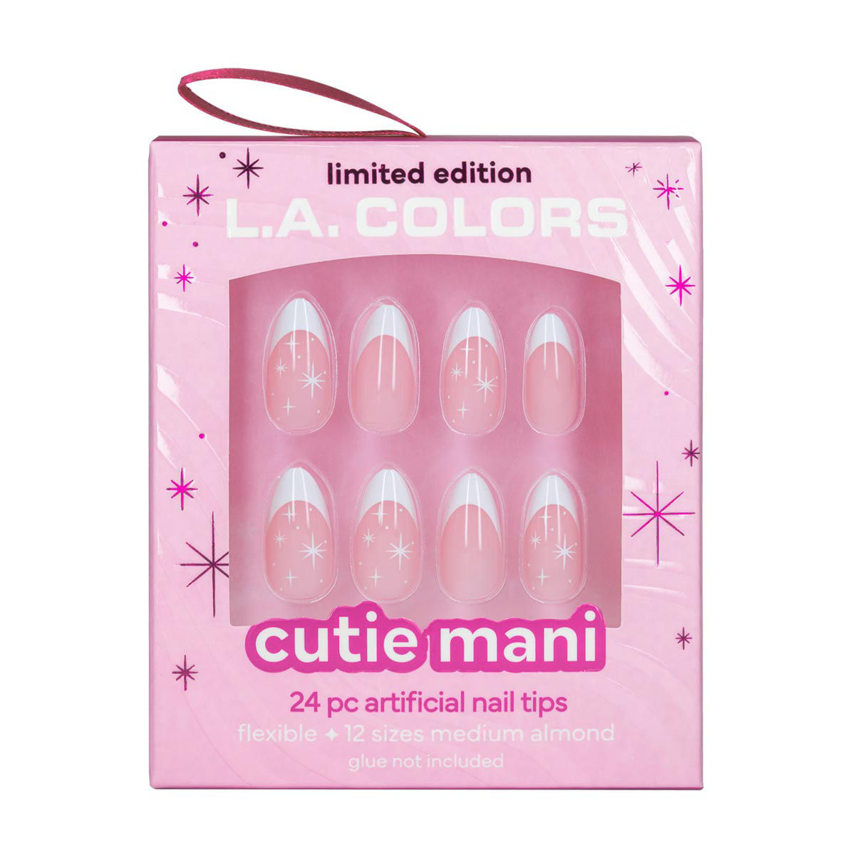 L.A. COLORS 'Cutie Mani' Faux Nail Tips, 24 pc