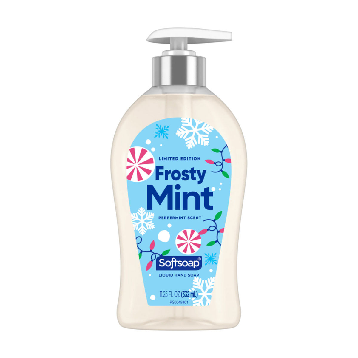 Softsoap Frosty Mint Peppermint Scented Liquid Hand Soap, 11.25 fl oz