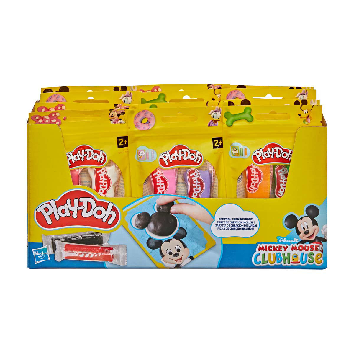 Play-Doh Disney Jr. Mickey Mouse Clubhouse Mini Kit, 4 Assorted Kits