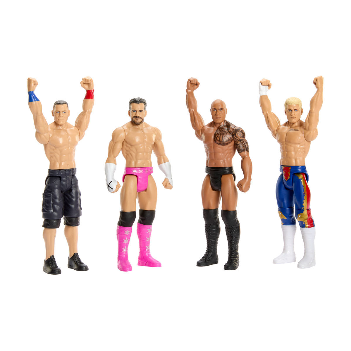WWE Action Figure, 4 Assorted Characters