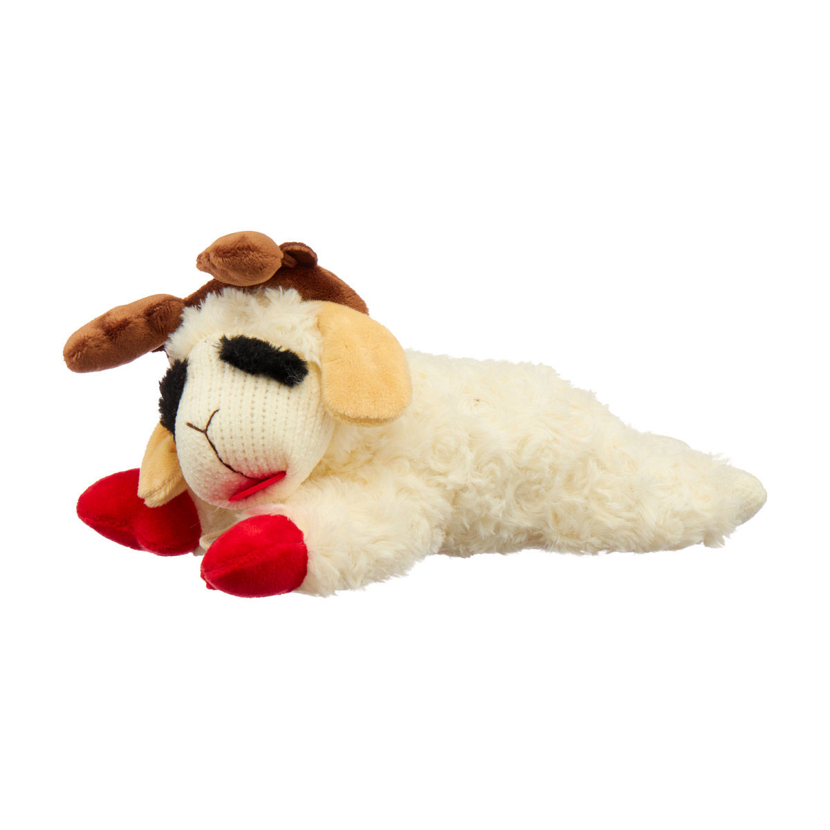 Christmas Reindeer Lambchop Plush