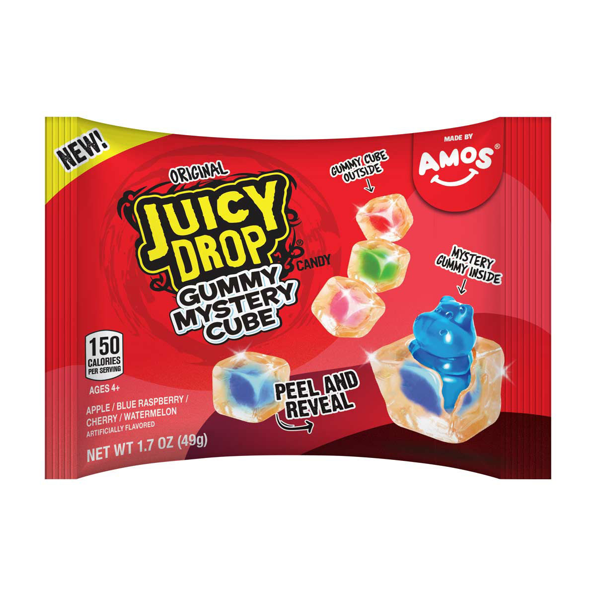 Juicy Drop Gummy Mystery Cube, Original, 1.7 oz
