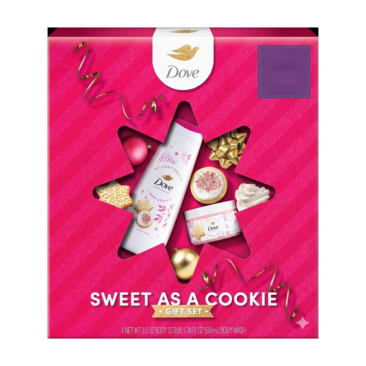 Dove Sweet As a Cookie Sugar Cookie Scented Gift Set, 2 pc