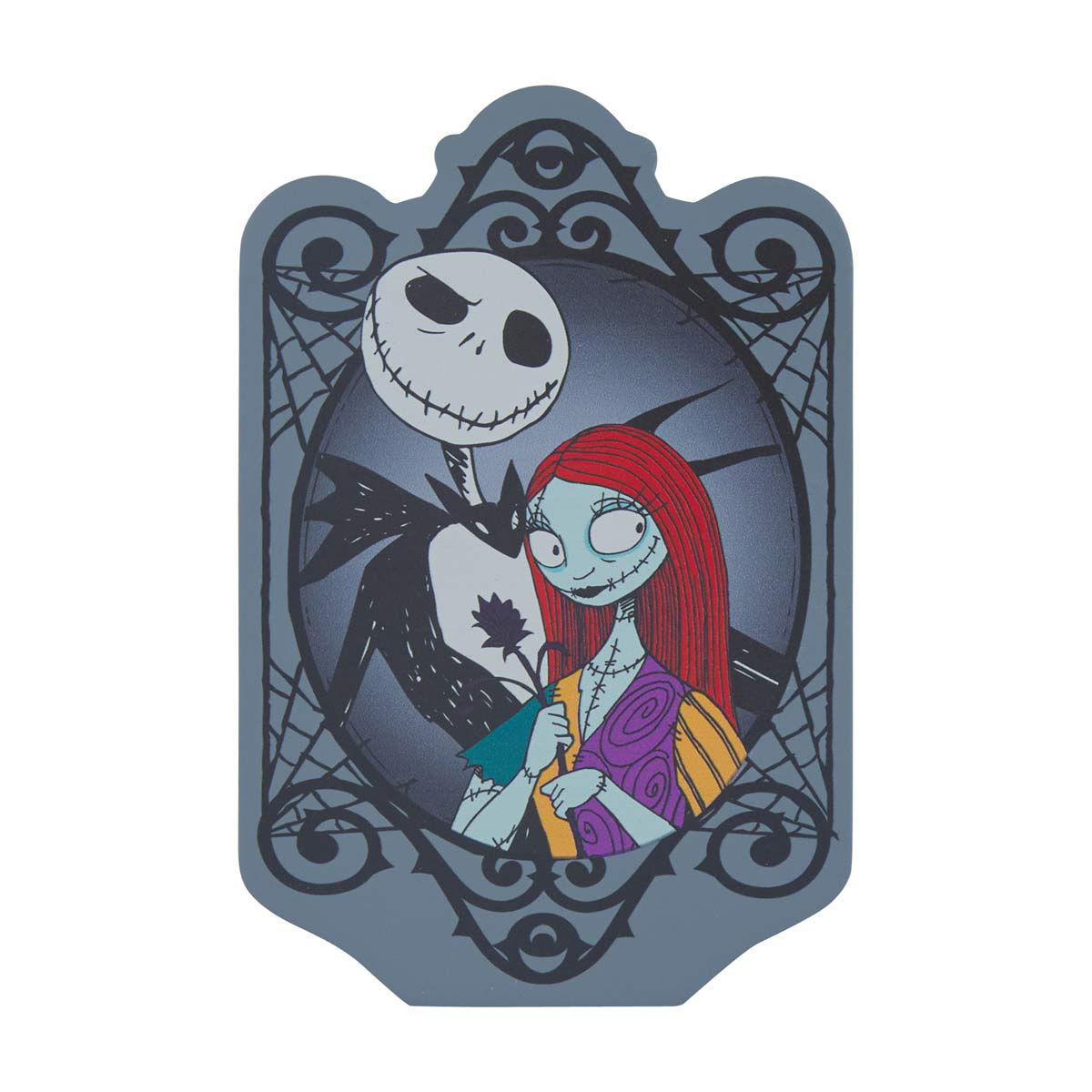Disney Nightmare Before Christmas Jack & Sally Decorative Block