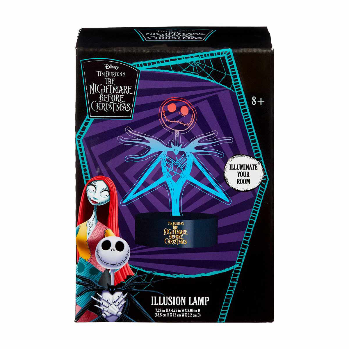 Fall Disney Nightmare Before Christmas Jack Skellington Illusion Lamp