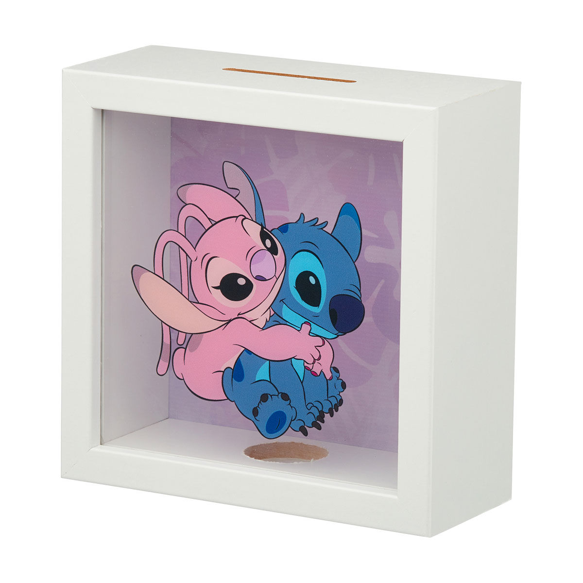Fall Disney Stitch & Angel Coin Bank