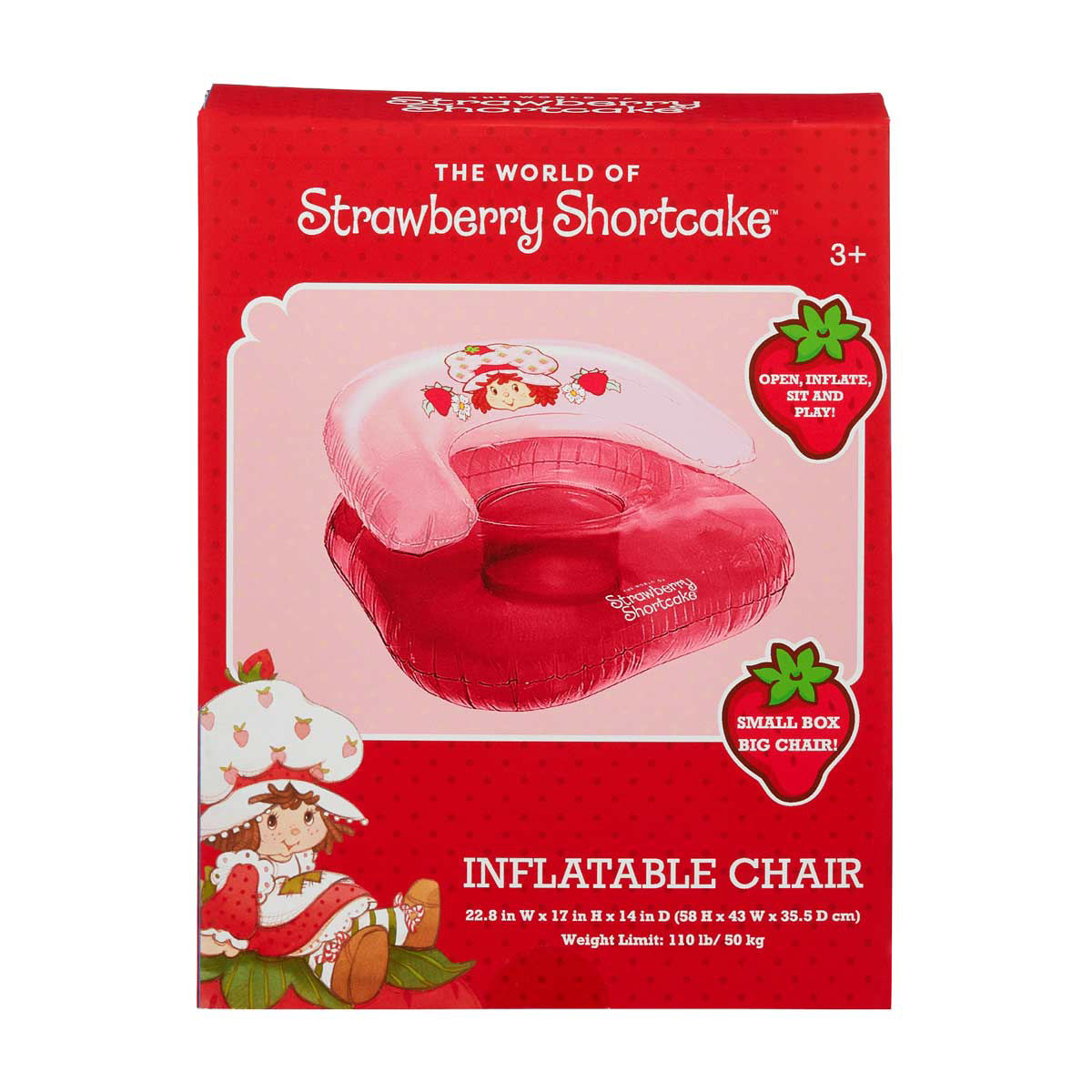 Fall The World of Strawberry Shortcake Inflatable Kids Chair