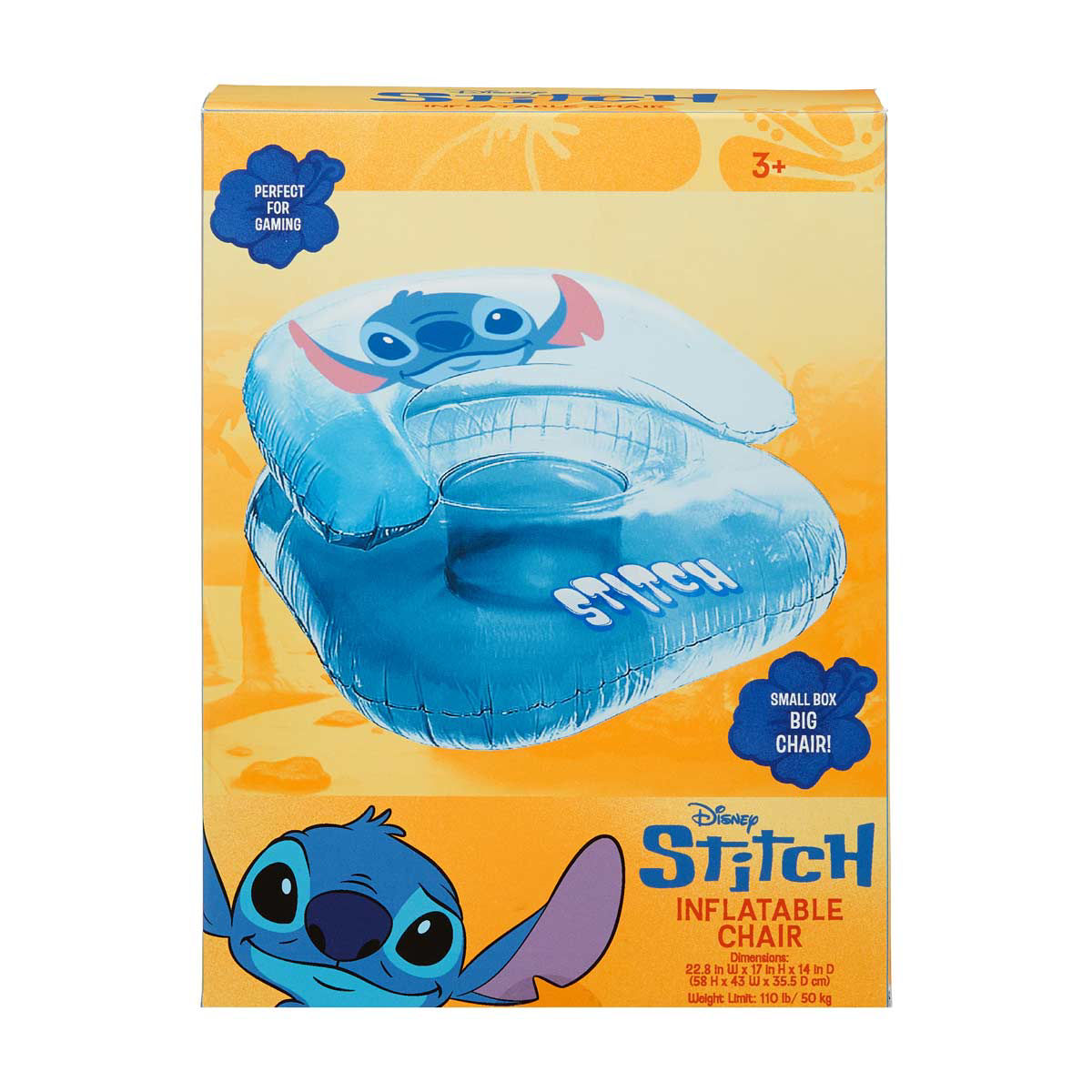Fall Disney Stitch Inflatable Kids Chair