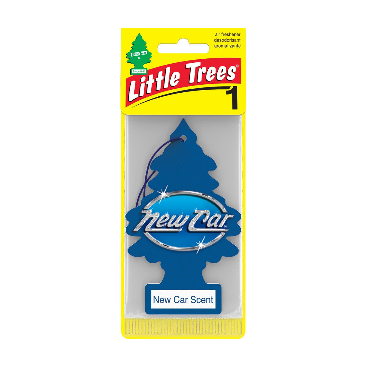 Little Trees New Car Scent Hanging Air Freshener, 1 ct