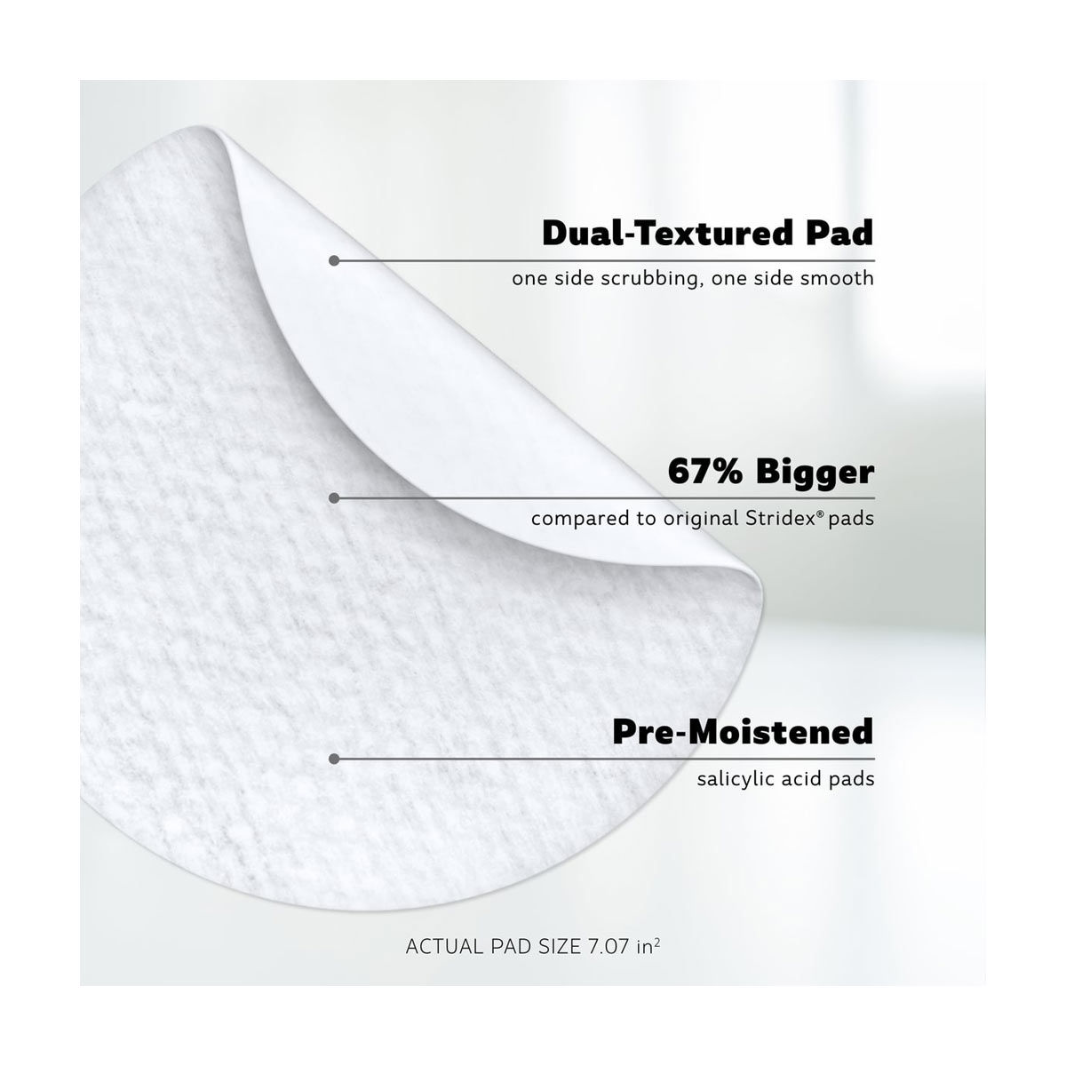 Buy Stridex XL Face & Body Acne Pads, 90 ct from Dollar General