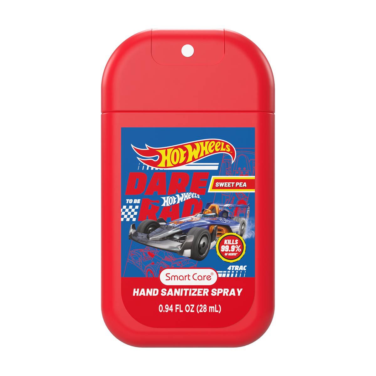Smart-Care-Hot-Wheels-Red-Sweet-Pea-Hand-Sanitizer-Spray,-0.94-fl-oz