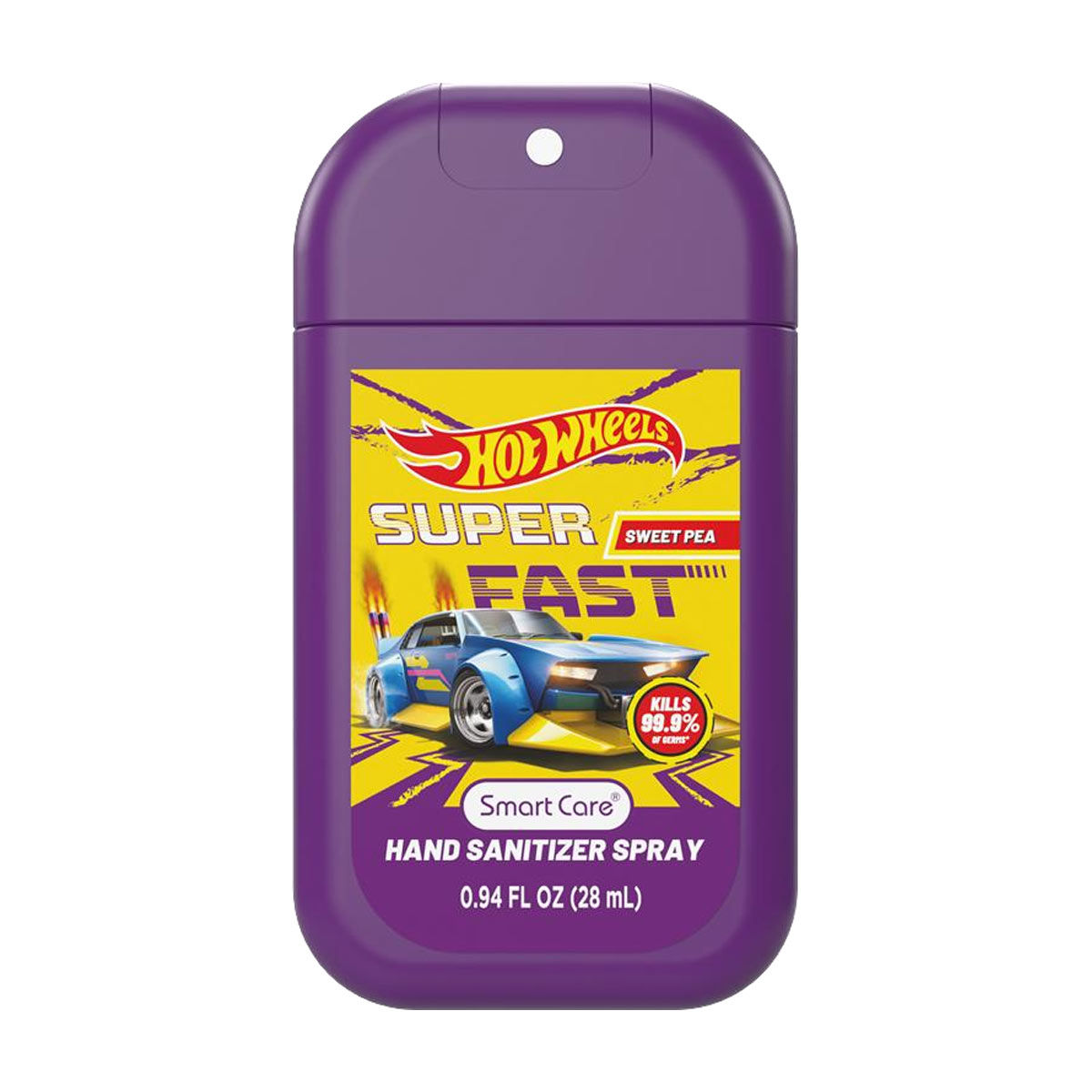 Smart-Care-Hot-Wheels-Purple-Sweet-Pea-Hand-Sanitizer-Spray,-0.94-fl-oz