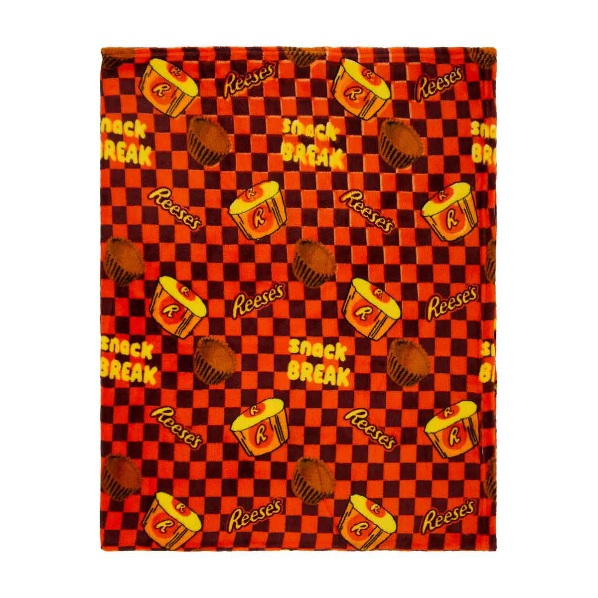 Fall Reese's Checkered Print Throw
