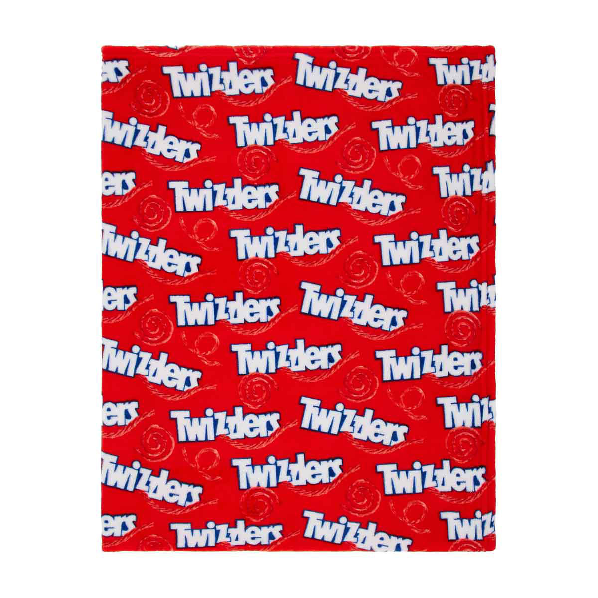 Fall Twizzlers Candy Print Throw
