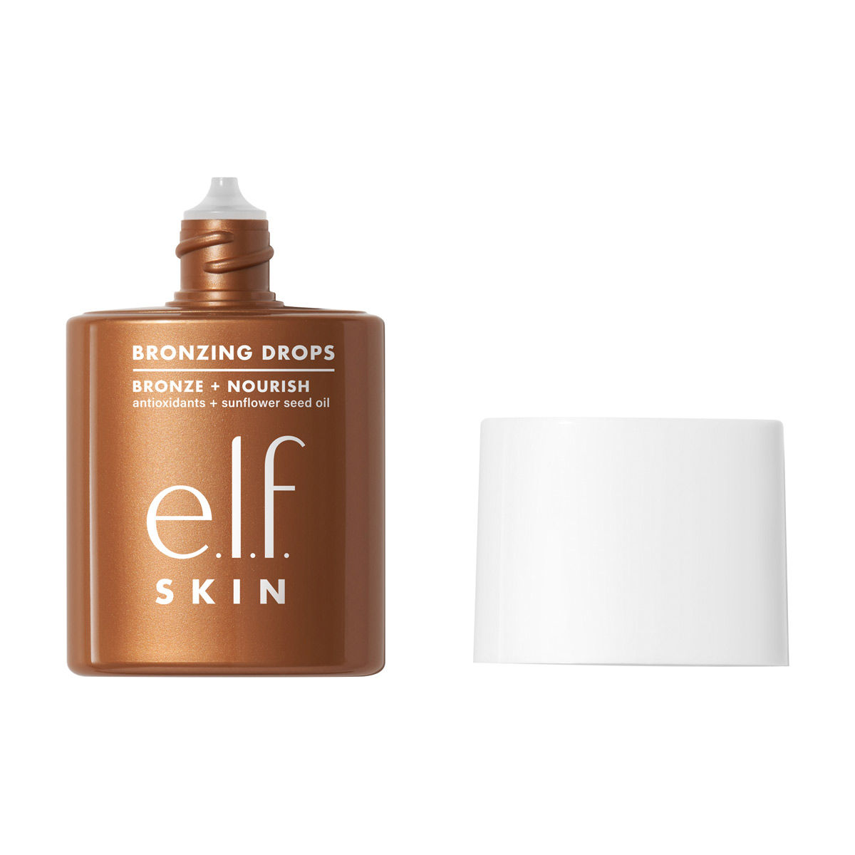 e.l.f. SKIN Bronzing Drops, Rose Gold, 1 fl oz