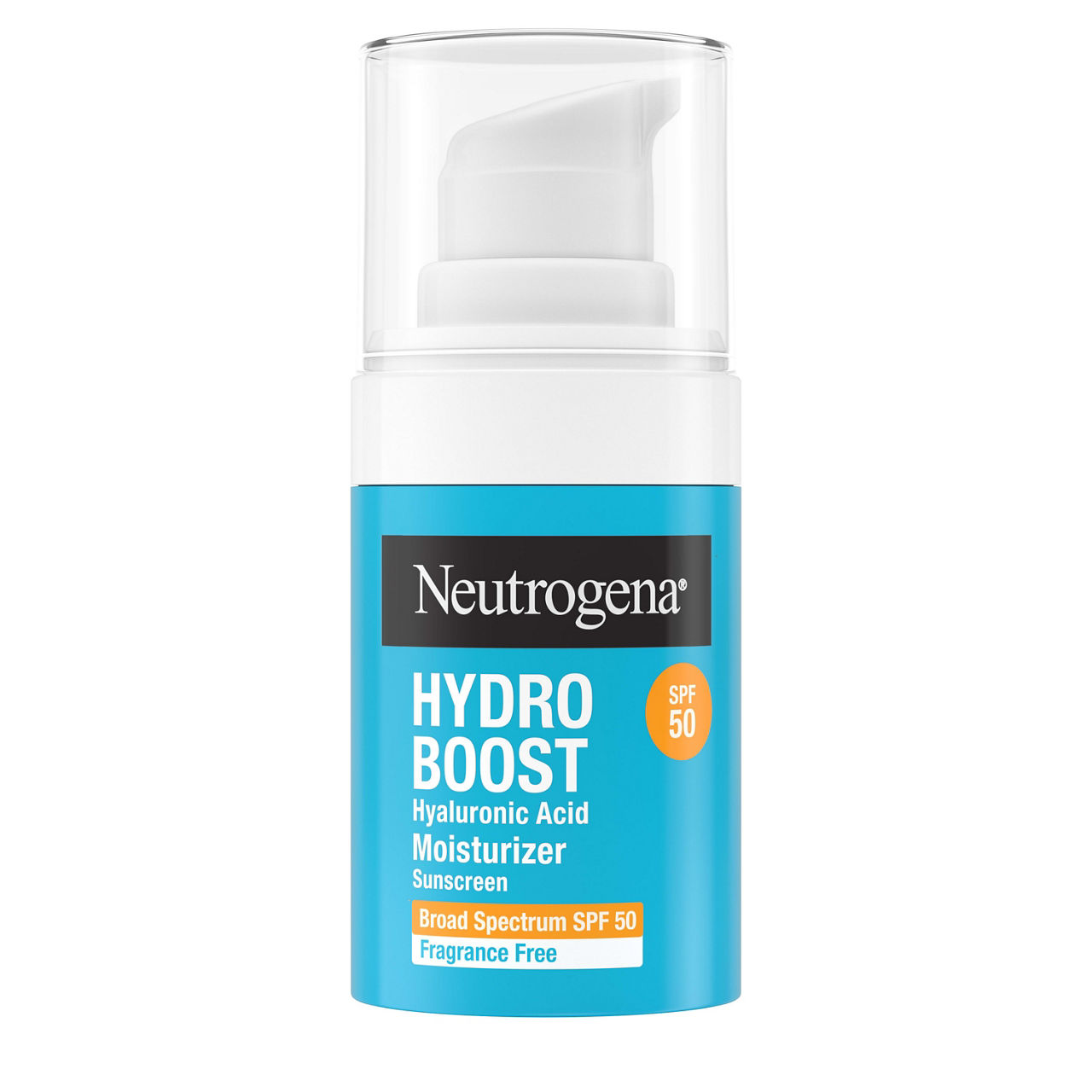 Neutrogena Hydro Boost SPF 50 Hyaluronic Acid Moisturizer, 0.5 fl. oz