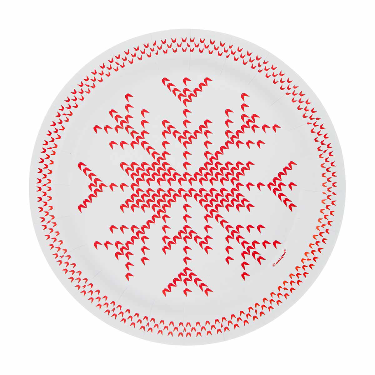 Hello Winter Snowflakes 7" Plates 8ct