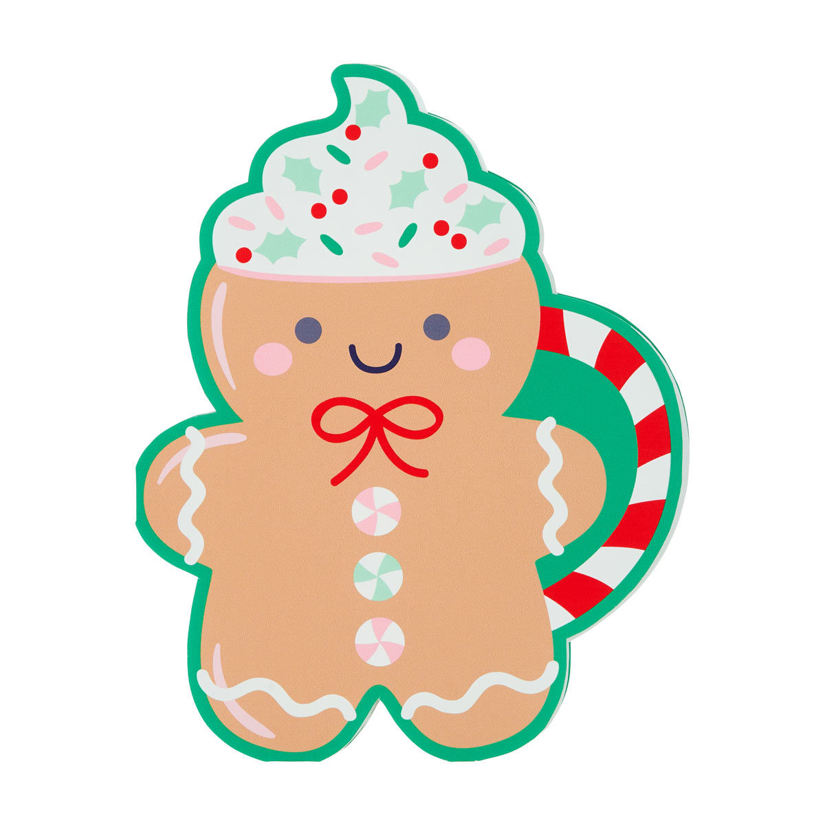 Holiday Sweets Mug-Shaped Napkins 16ct