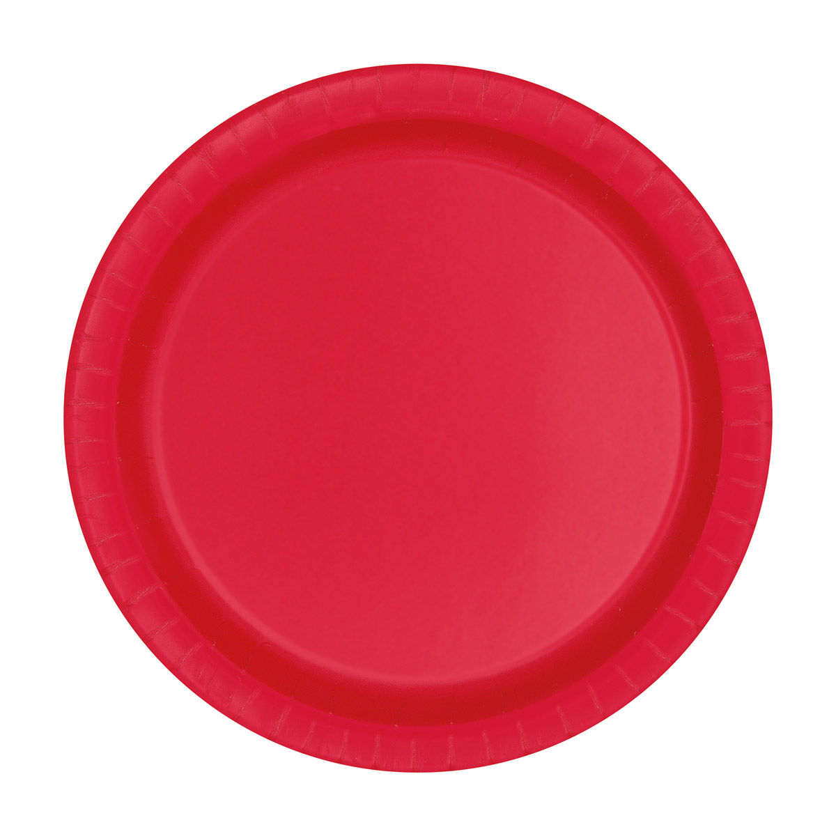 321 Party! Christmas Red Paper Plates, 9 in, 16 ct