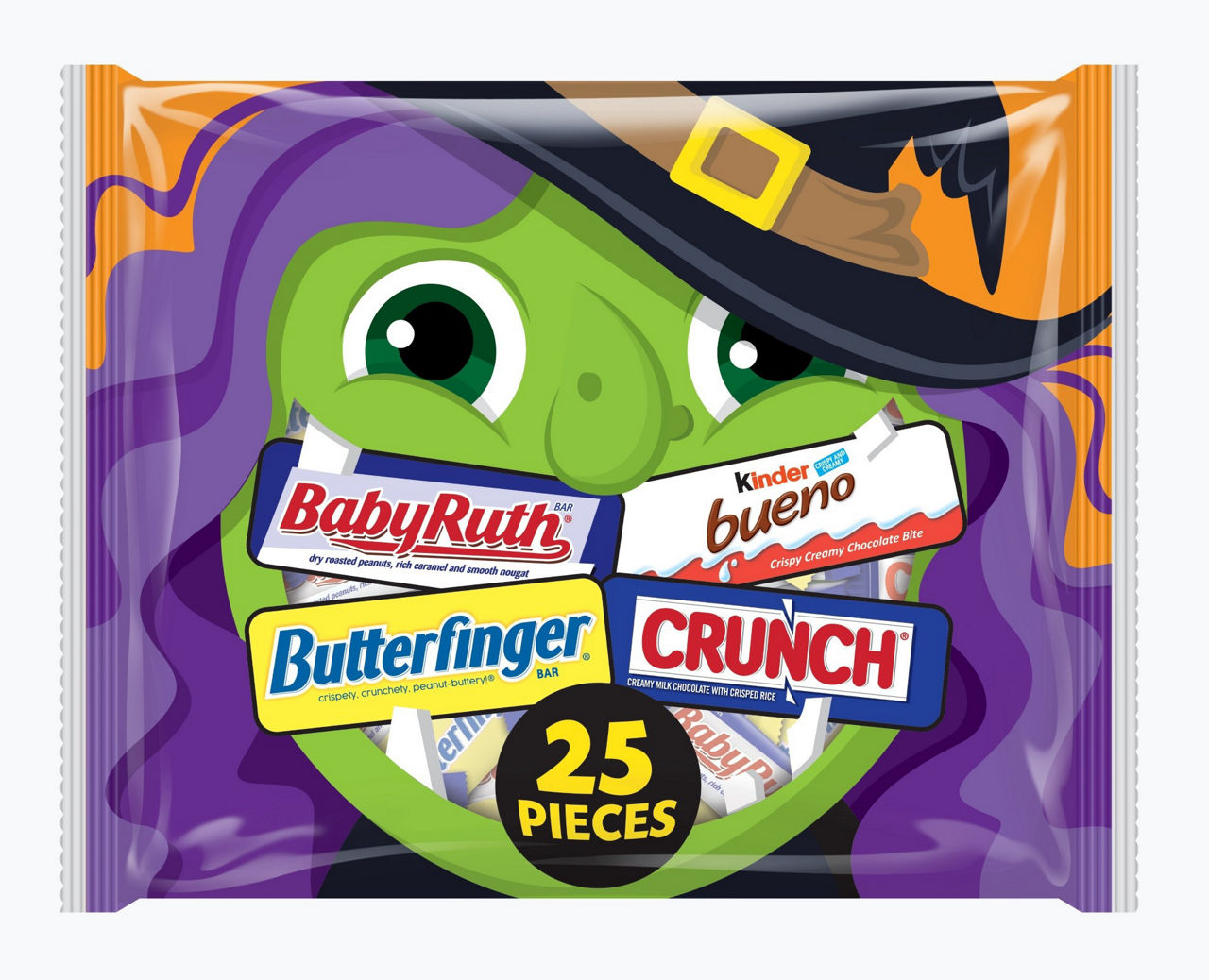 Halloween Assorted Chocolate Candy Variety Pack, 25 pc