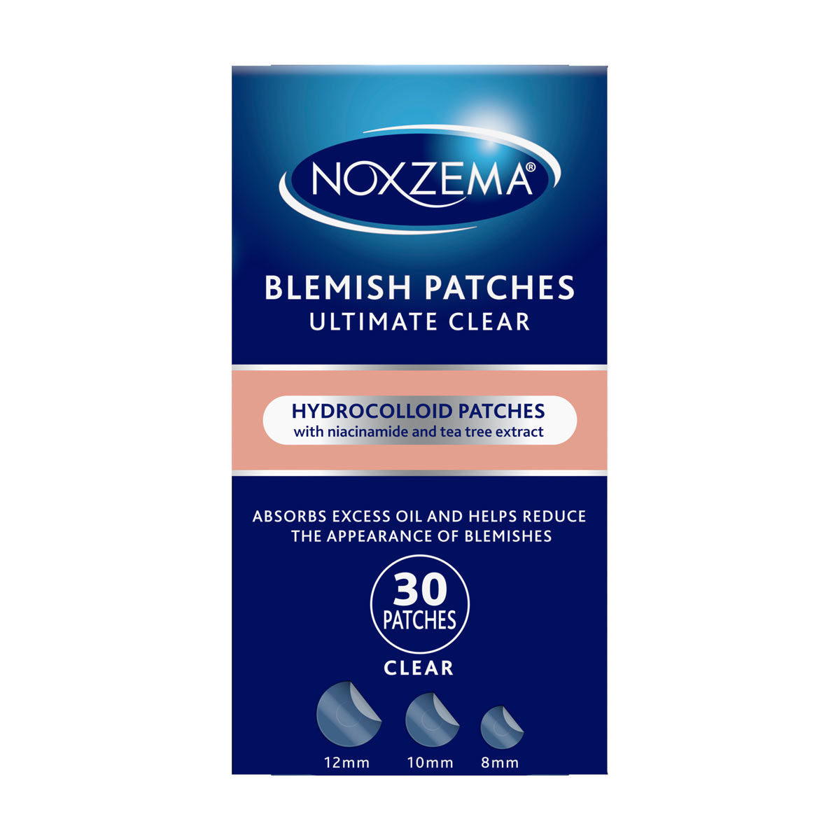 Noxzema Pimple Patches with Niacinamide & Tea Tree Extract, Hydrocolloid Acne Tr
