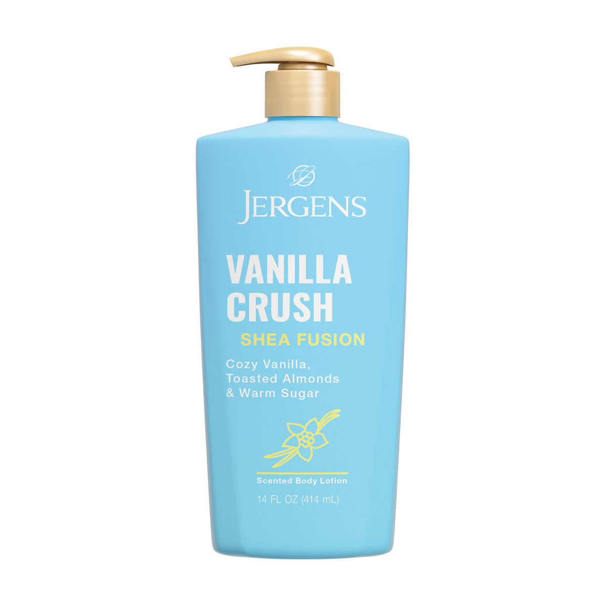 Jergens Vanilla Crush Shea Fusion Body Lotion, 14 fl oz