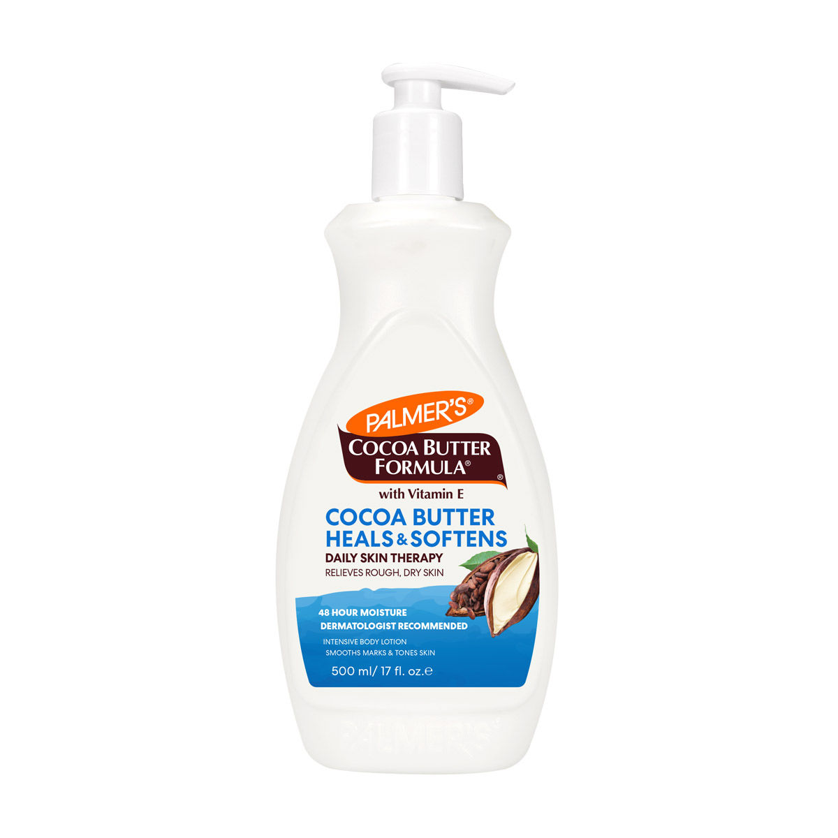 Palmer's Cocoa Butter Formula Healing and Softening Daily Skin Therapy Lotion, 17 fl oz