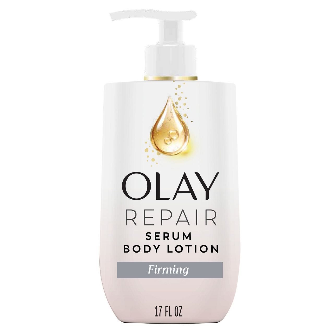 Olay Firming Body Lotion with Collagen Peptide, 96 HR Moisture, Visible Firming Care, 17 fl oz