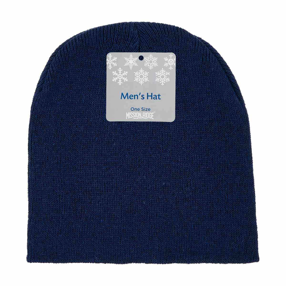 Mission Ridge Men's Navy Blue Beanie, One Size