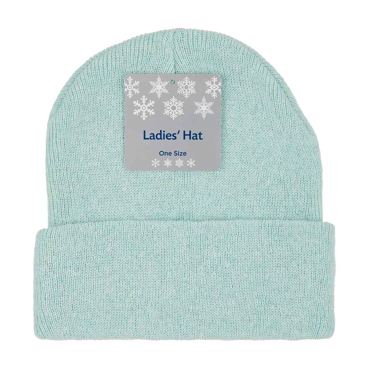 Women's Seafoam Cuff Beanie, One Size