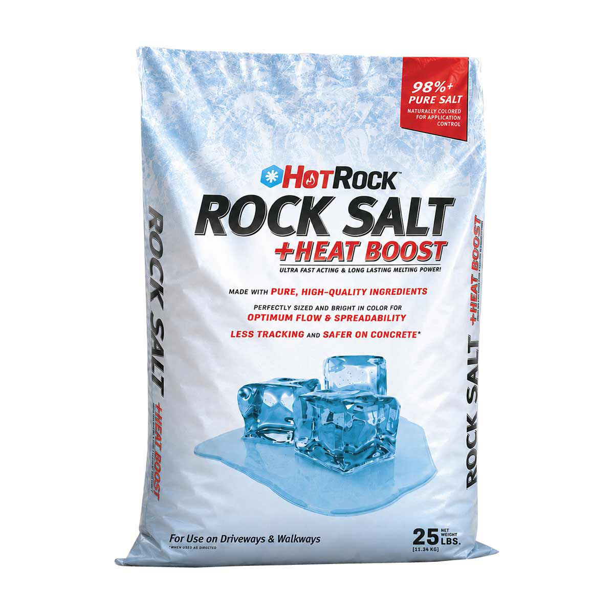 HotRock Winter Rock Salt + Heat Boost, 25 lb