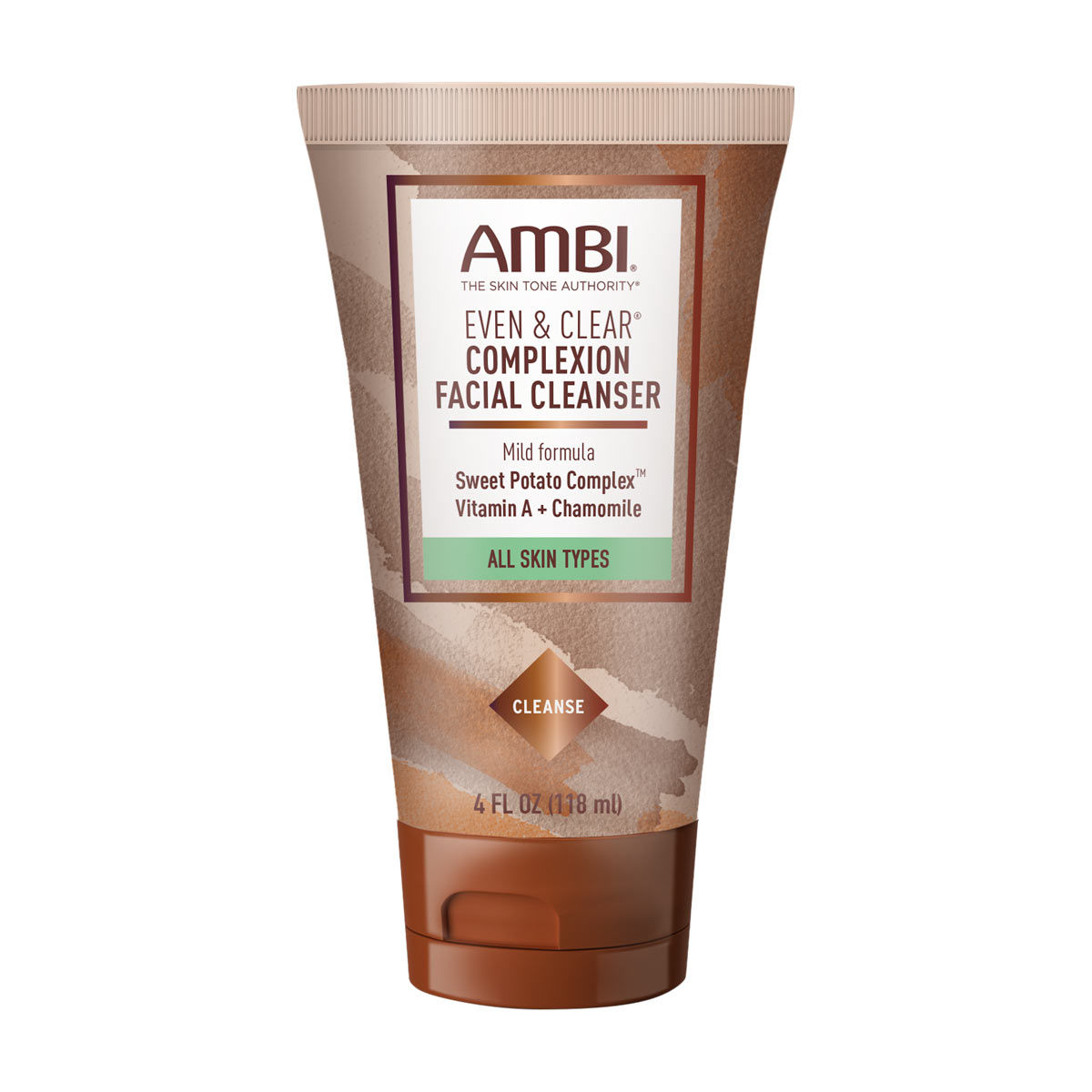 Ambi Even & Clear Mild Complexion Facial Cleanser, 4 fl oz