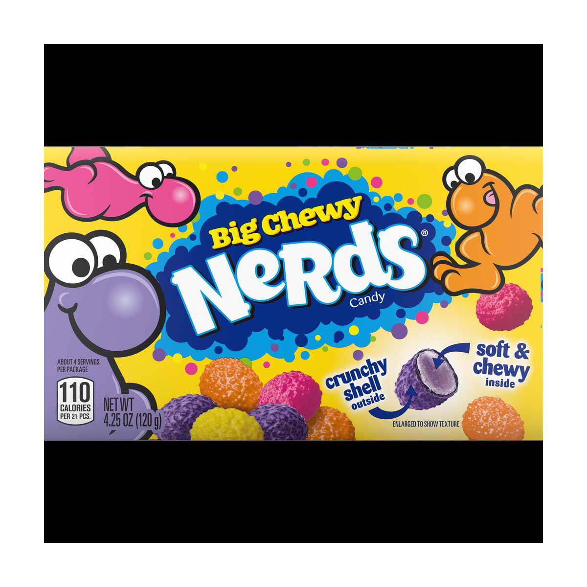 Nerds Big Chewy Candy, 4.25 oz
