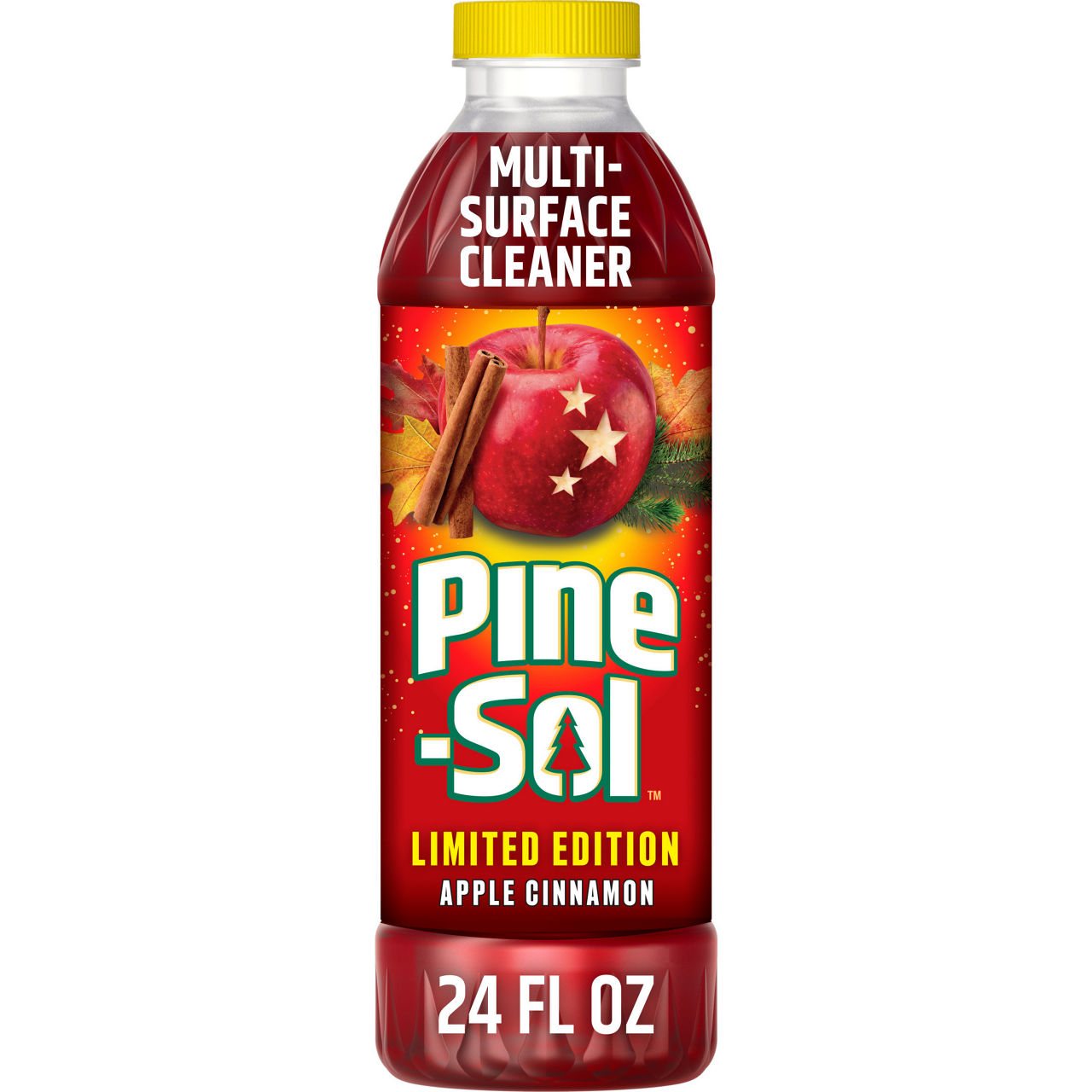 Pine-Sol Multi-Surface Cleaner, Apple Cinnamon Scent, 24 fl oz