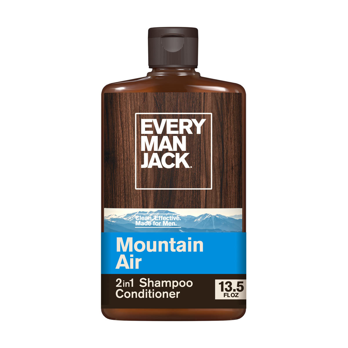 Every Man Jack Mountain Air 2-in-1 Shampoo & Conditioner, 13.5 fl oz