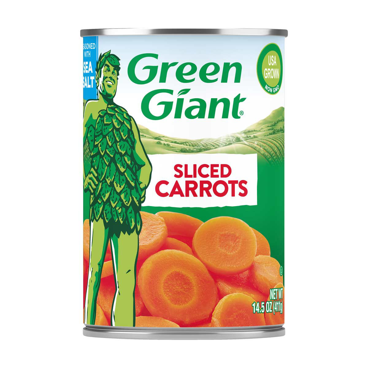 Green Giant Cut Sliced Carrots Can, 14.5 oz