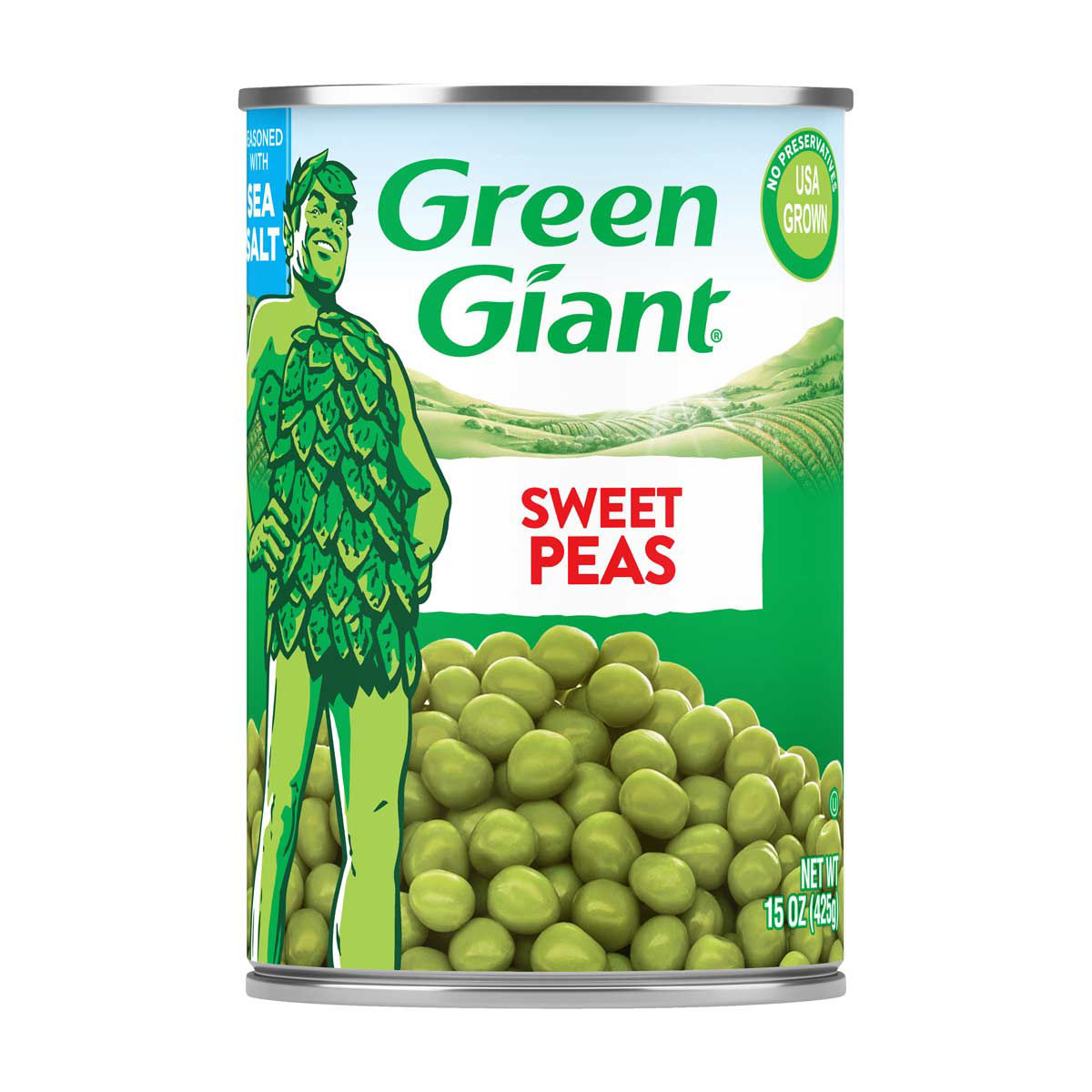 Green Giant Sweet Peas Can, 15 oz