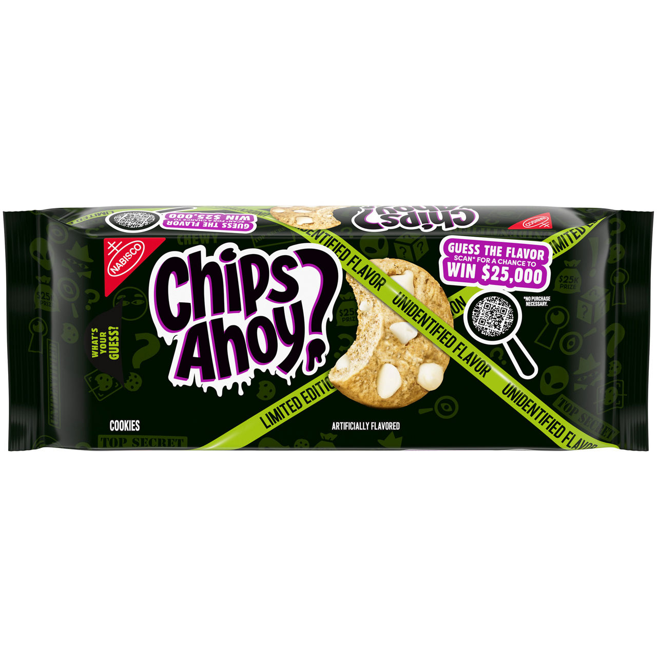 CHIPS AHOY! Chewy Mystery Glitch Cookies, Limited Edition, 9.58 oz